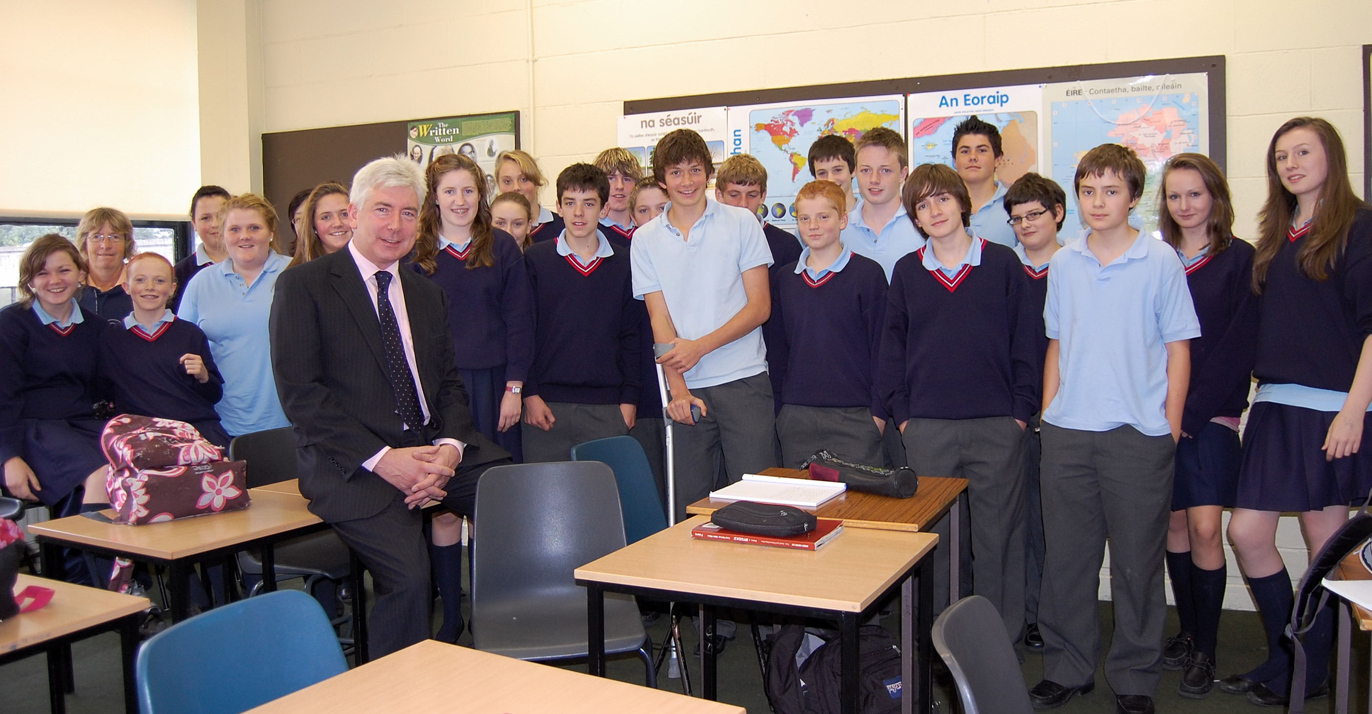 Meeting Wesley Students 1