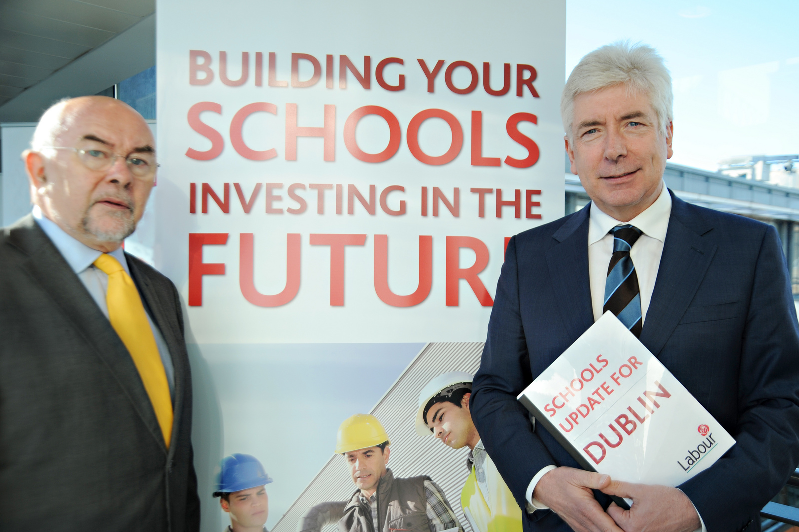 Ruairi Quinn & Alex White - Schools