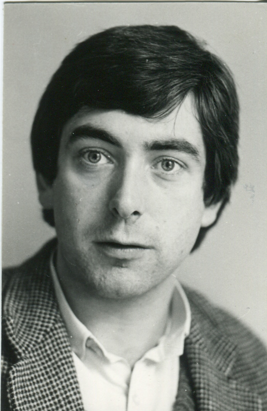 Alex when he joined RTE in 1984