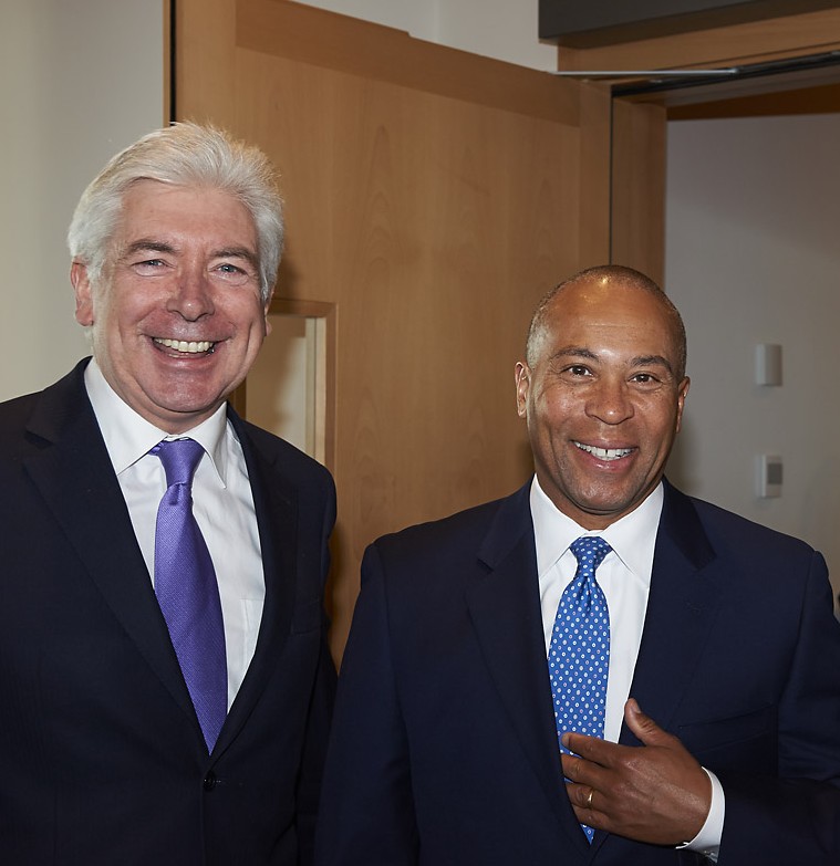 Deval Patrick, Governor of Massachusetts and I at an eHealth Conference in Dublin.